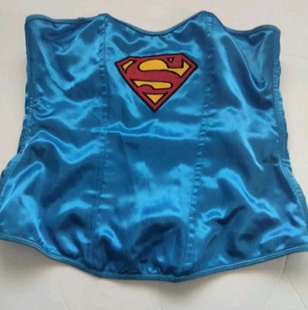 Superman Medium Corset Halloween Costume